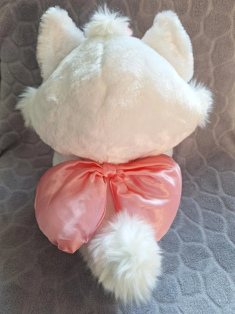 Doudou Disney – Lapin Blanc – Nœud Rose – dès la naissance – photo 5